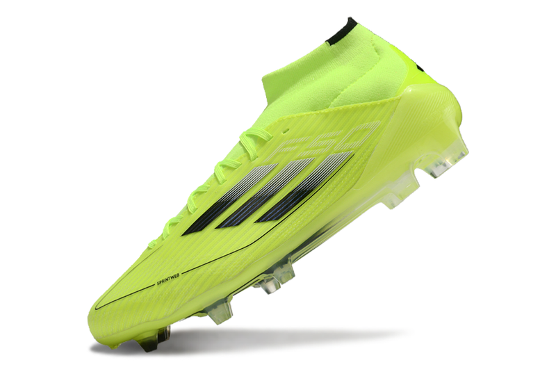 Chuteira Campo Adidas F50 Cano Médio FG Verde