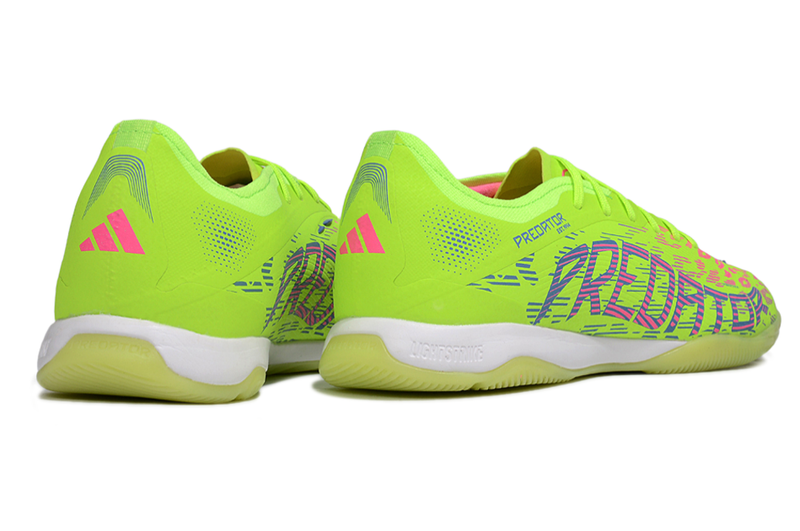 Chuteira Futsal Adidas Predator 24 Elite IC Verde e Roxo