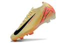 Chuteira Campo Nike Air Zoom Mercurial Vapor 16 Elite FG Amarelo e Laranja "Mbappe´s"