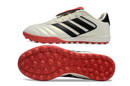 Chuteira Society Adidas Copa Gloro TF Bege, Vermelho e Preto