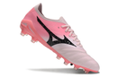 Chuteira Campo Mizuno Morelia Neo 4 Beta FG Rosa e Preto