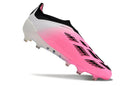 Chuteira Campo Adidas Predator LL Elite FG Branca e Rosa