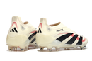 Chuteira Campo Adidas Predator LL Elite FG Bege, Vermelha e Preta