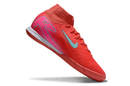 Chuteira Futsal Nike Air Zoom Mercurial Superfly 10 Elite IC Rosa e Azul
