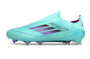 Chuteira Campo Adidas F50+ LL FG Verde e Roxa