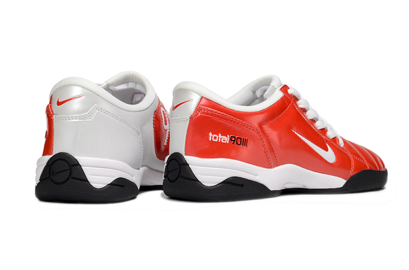 Chuteira Futsal Nike Total 90 IC Vermelha e Branca