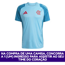 Camisa Masculina Flamengo Treino 2025