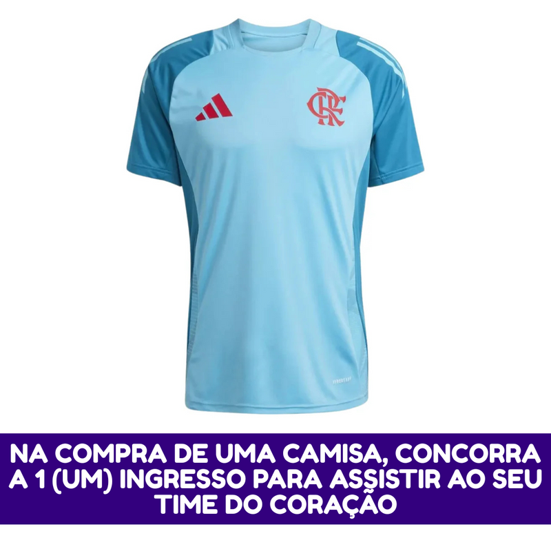 Camisa Masculina Flamengo Treino 2025