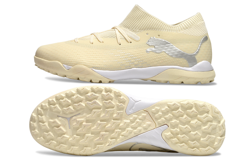 Chuteira Society Puma Future 7 TF Amarelo