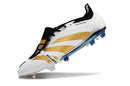 Chuteira Campo Adidas Predator FT 30 Elite FG Branca, Dourada e Preta