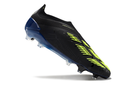 Chuteira Campo Adidas Predator LL Elite FG Preta e Verde "Edition Merky Pack"