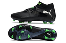 Chuteira Campo Puma Future 8 FG Preto e Verde
