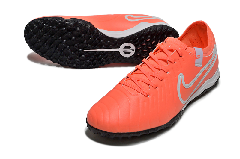 Chuteira Society Nike Tiempo Legend 10 Pro TF Laranja "Mad Energy"