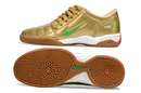 Chuteira Futsal Nike Total 90 IC Dourado e Verde