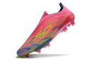 Chuteira Campo Adidas F50+ LL FG Rosa, Verde e Azul