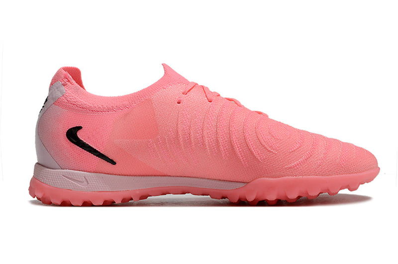 Chuteira Infantil Society Nike Phantom GX 2 Elite TF Rosa "Mad Brilliance"