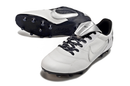 Chuteira Campo Nike Premier 3 FG Branca e Prata