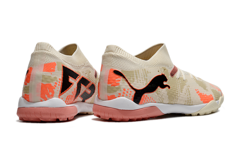 Chuteira Society Puma Future 7 TF Bege