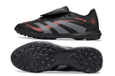 Chuteira Society Adidas Predator League Elite TF Preto e Vermelho "Stealth Victory"