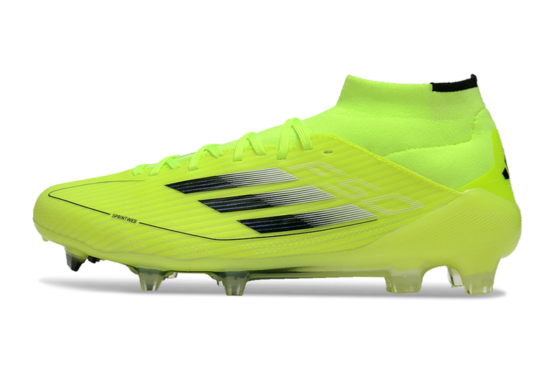 Chuteira Campo Adidas F50 Cano Médio FG Verde