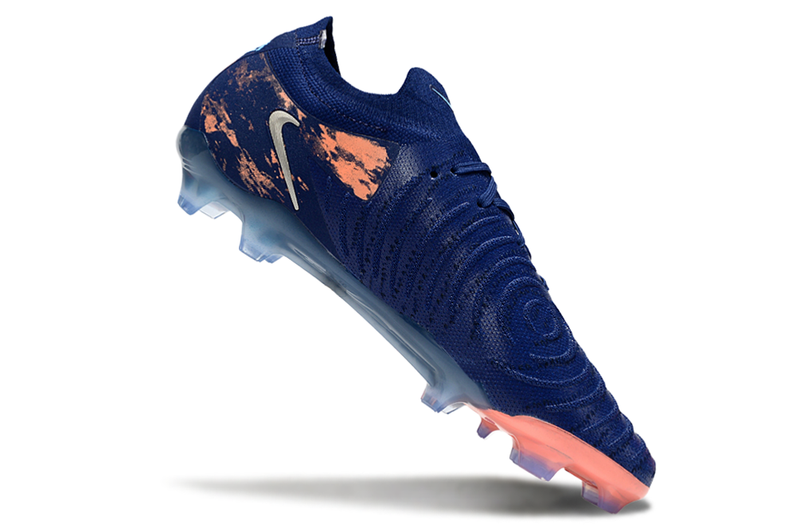 Chuteira Campo Nike Phantom GX 2 Elite FG Azul e Laranja