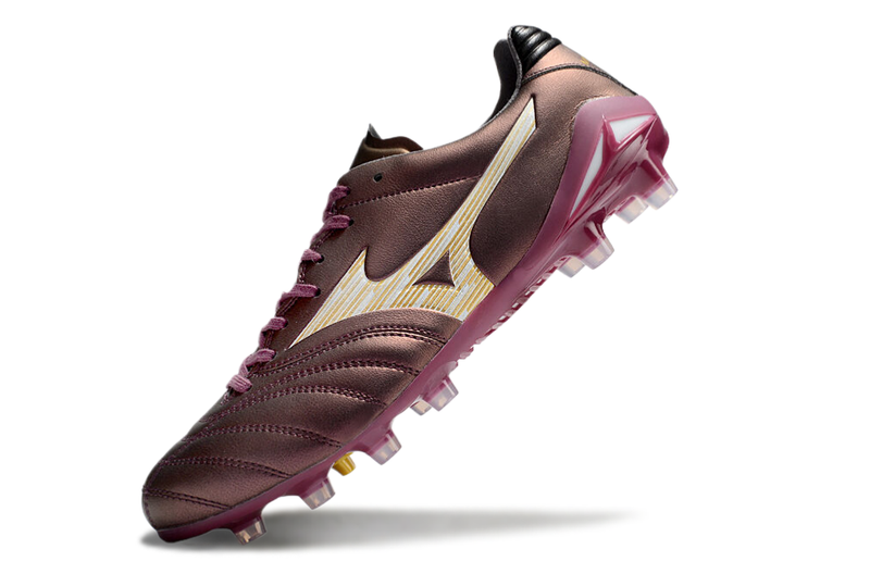 Chuteira Campo Mizuno Morelia Neo 4 Beta FG Vinho