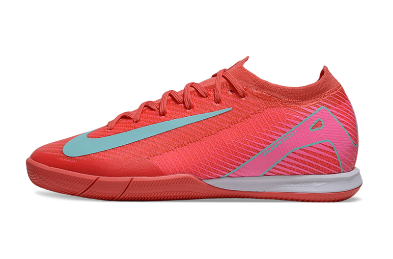 Chuteira Futsal Nike Air Zoom Mercurial Vapor 16 Elite IC Rosa e Azul