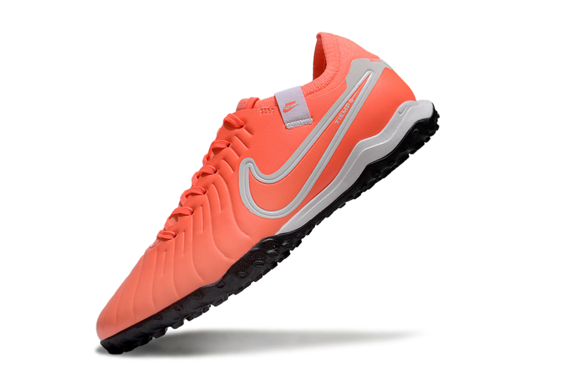 Chuteira Society Nike Tiempo Legend 10 Pro TF Laranja "Mad Energy"