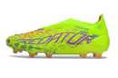 Chuteira Campo Adidas Predator LL Elite FG Verde e Rosa