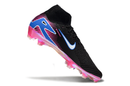 Chuteira Campo Nike Air Zoom Mercurial Superfly 10 Elite FG Preta e Rosa