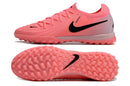 Chuteira Infantil Society Nike Phantom GX 2 Elite TF Rosa "Mad Brilliance"