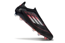 Chuteira Campo Adidas F50+ LL FG Preta e Vermelha "Stealth Victory"