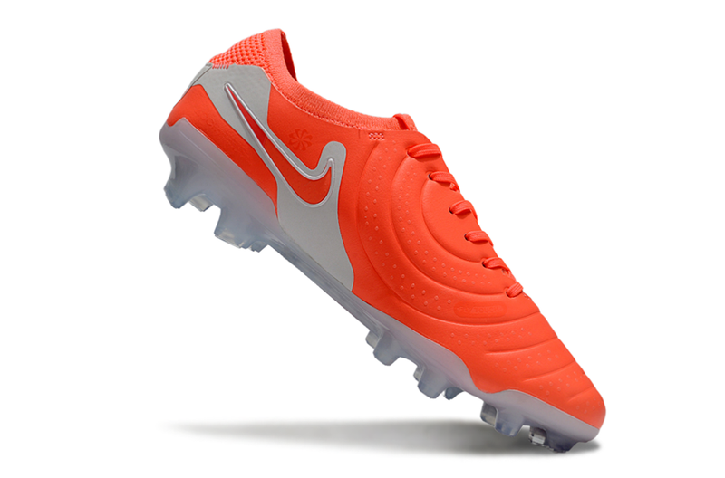 Chuteira Campo Nike Tiempo Legend 10 Elite FG Laranja "Mad Energy"