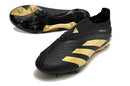 Chuteira Campo Adidas Predator LL Elite FG Preta e Dourado