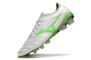 Chuteira Campo Mizuno Morelia Neo 4 Beta FG Branca e Verde