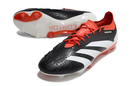 Chuteira Campo Adidas Predator Elite FG Preta e Vermelha