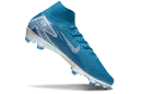 Chuteira Campo Nike Air Zoom Mercurial Superfly 10 Elite FG Azul