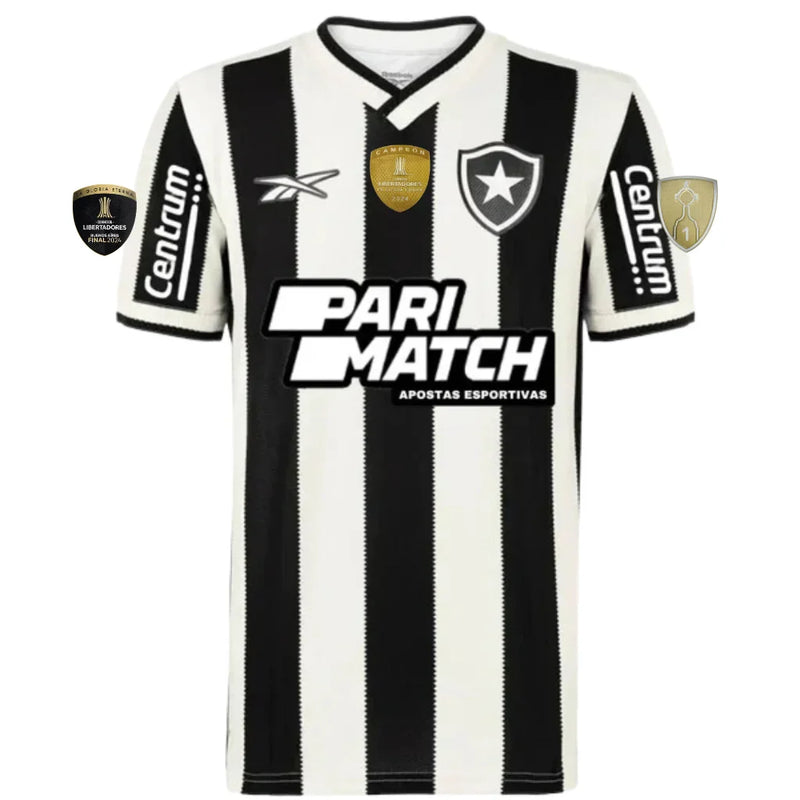 Camisa Alvinegra Botafogo Campeão 2024