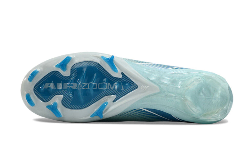 Chuteira Infantil Campo Nike Air Zoom Mercurial Superfly 10 Elite FG Azul "Mad Ambition Pack"