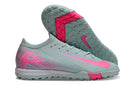 Chuteira Society Nike Air Zoom Mercurial Vapor 16 Elite TF Verde e Rosa