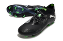 Chuteira Campo Puma Future 8 FG Preto e Verde