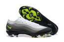 Chuteira Campo Nike Air Zoom Mercurial Vapor 16 Elite FG Branca, Cinza e Verde