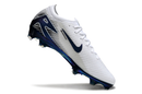 Chuteira Campo Nike Air Zoom Mercurial Vapor 16 Elite FG Branca e Azul