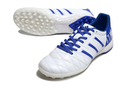 Chuteira Society Adidas AdiPure 11 Pro TF Branca e Azul