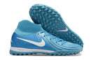 Chuteira Infantil Society Nike Phantom Luna Elite TF Azul "Mad Ambition Pack"