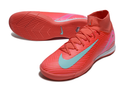Chuteira Futsal Nike Air Zoom Mercurial Superfly 10 Elite IC Rosa e Azul