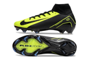 Chuteira Campo Nike Air Zoom Mercurial Superfly 10 Elite FG Preta e Verde