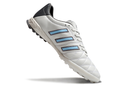 Chuteira Society Adidas AdiPure 11 Pro TF Branca, Cinza e Azul