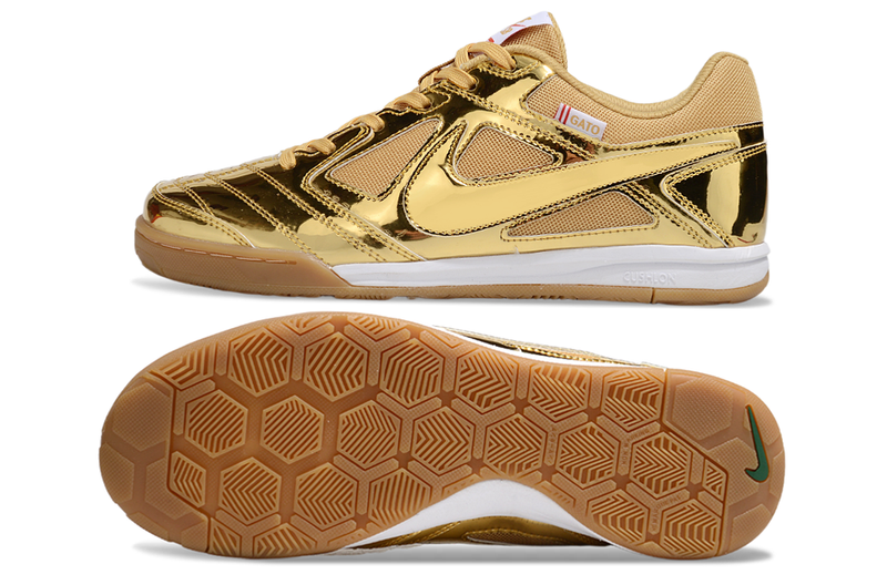 Chuteira Futsal Supreme X Nike SB Gato IC Dourado