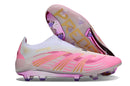 Chuteira Campo Adidas Predator LL Elite FG Branco e Rosa